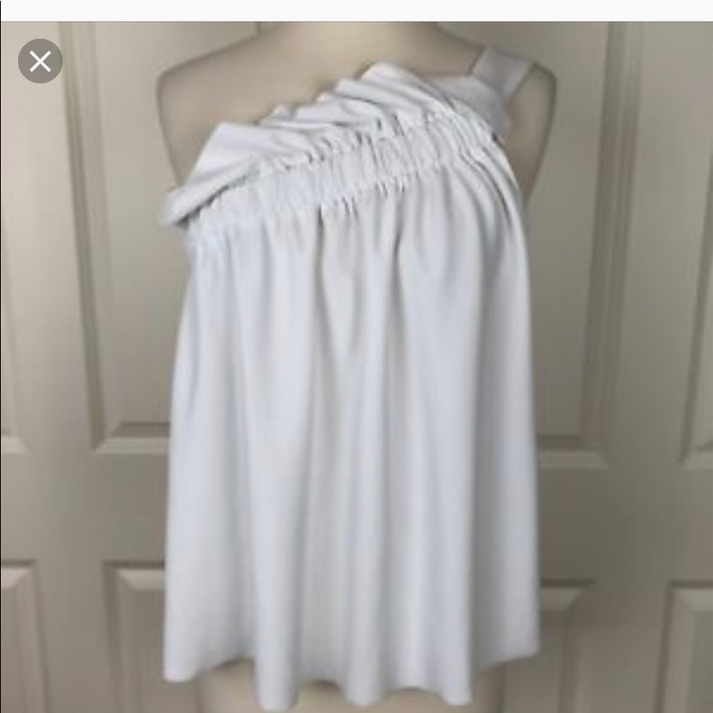 Zara - blouse one shoulder with ruffle